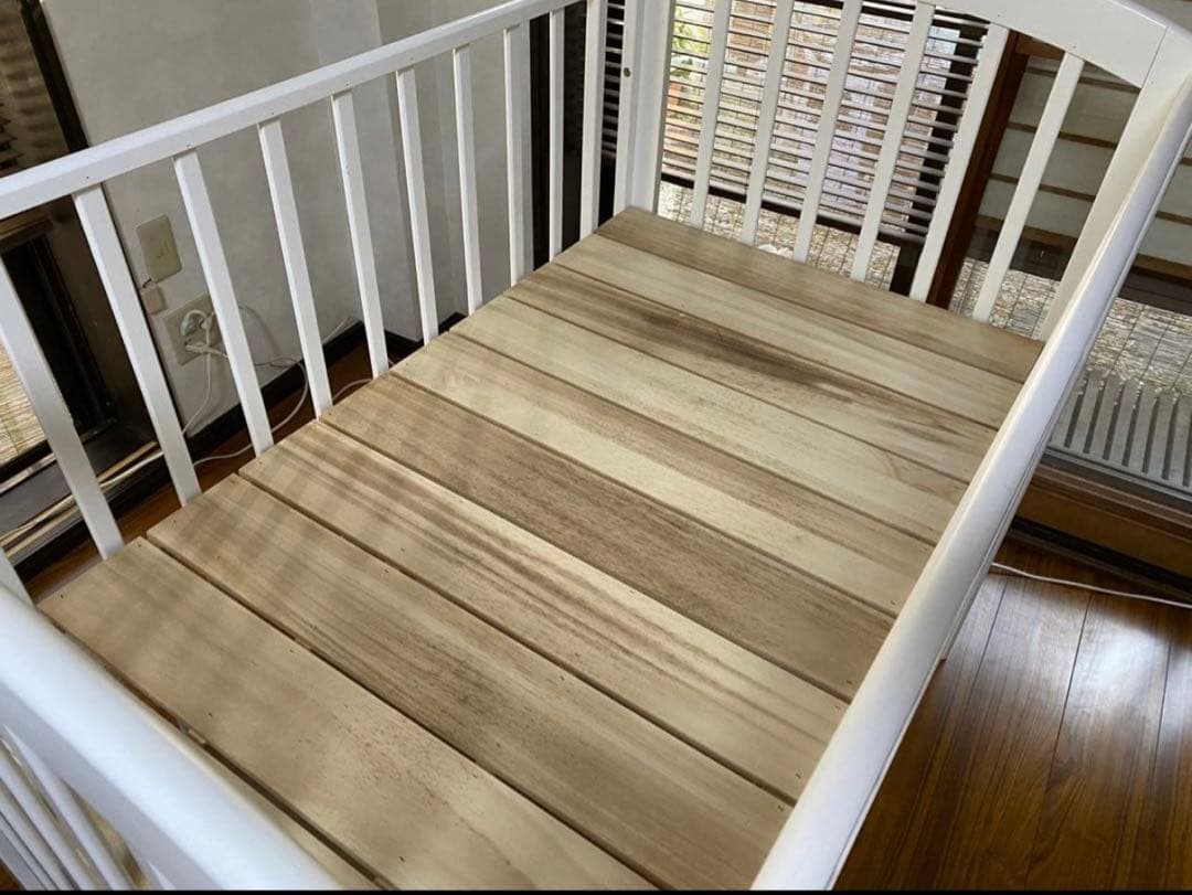 KATOJIカトージベビーベッド　アーチ　ハイポジションタイプ　レギュラーサイズ