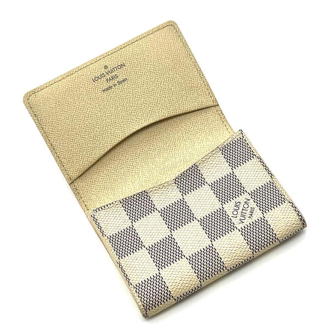 【極美品】ルイヴィトン ダミエ アズール カードケース 名刺入れ 男女兼用