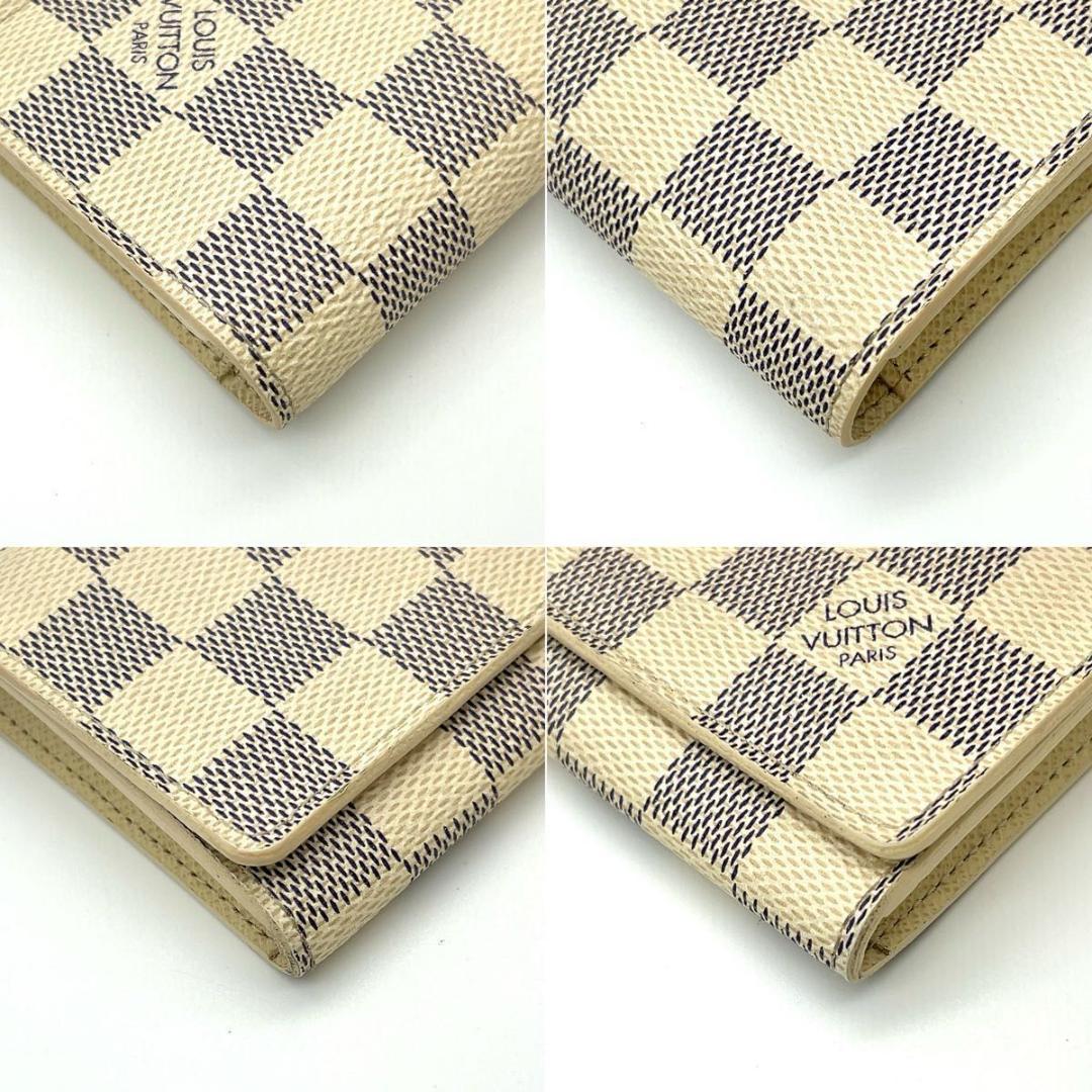【極美品】ルイヴィトン ダミエ アズール カードケース 名刺入れ 男女兼用