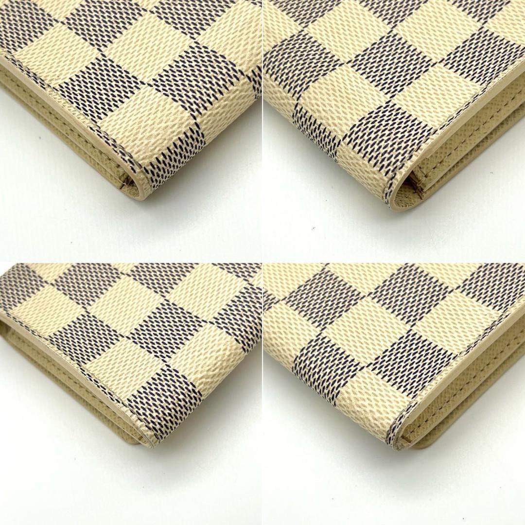 【極美品】ルイヴィトン ダミエ アズール カードケース 名刺入れ 男女兼用