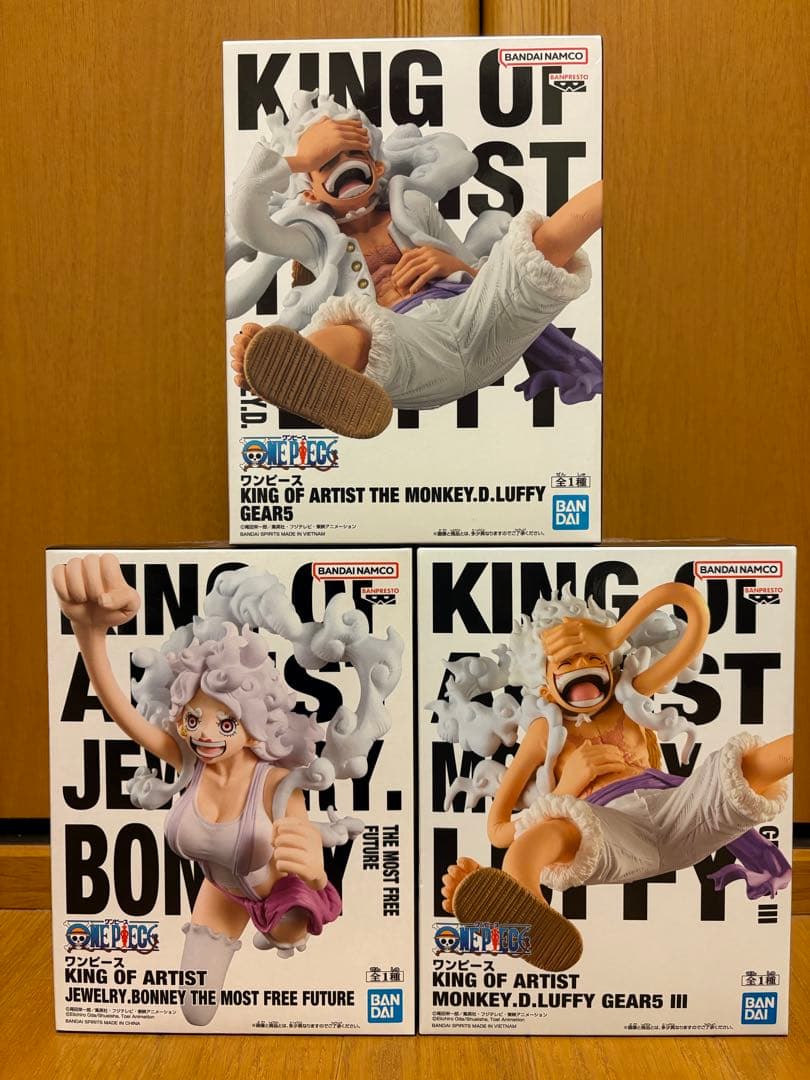 ワンピース　一番くじ　ギア2 kingofartist ボニー　ニカ　ギア5