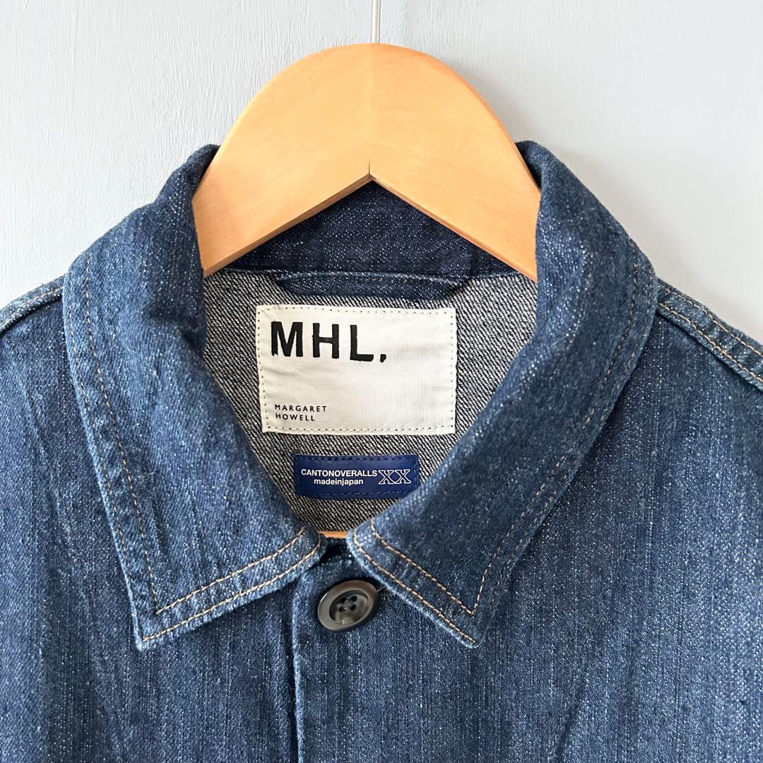 MHL.×CANTON　OVERALLS　デニムカバーオール