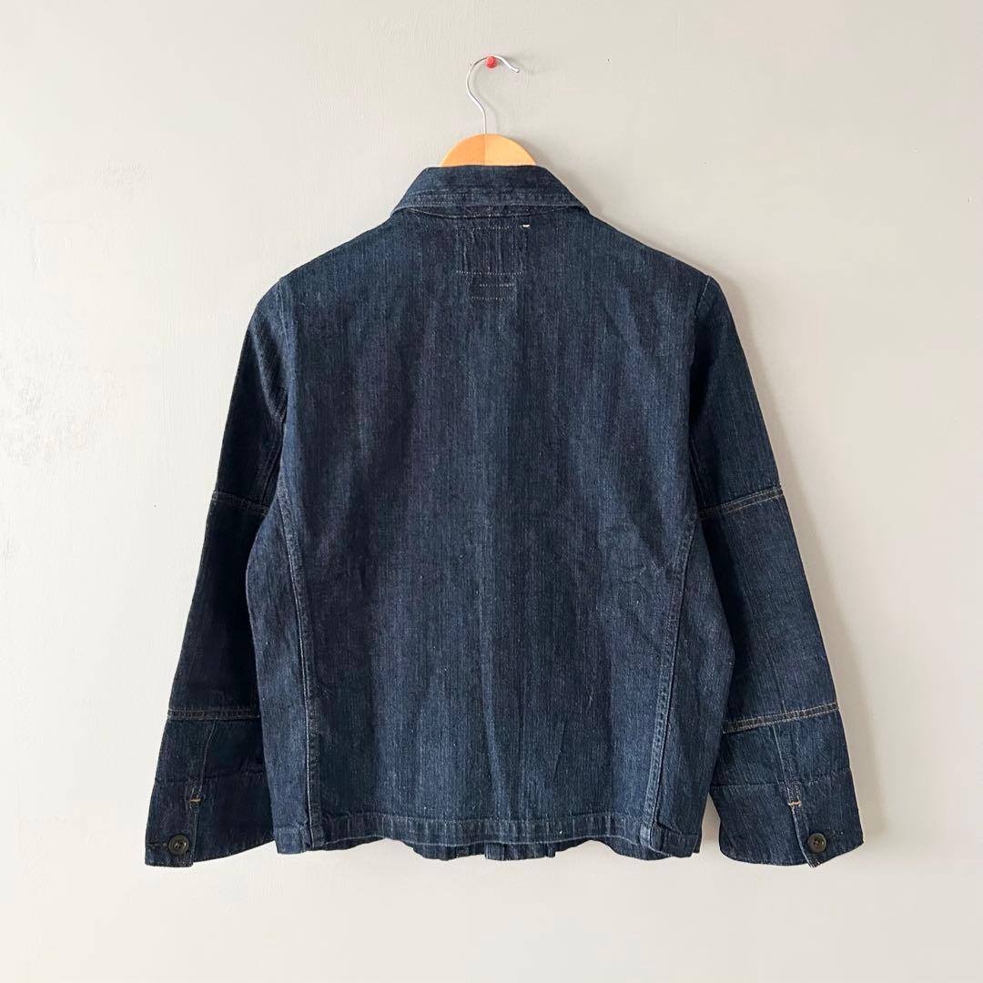 MHL.×CANTON　OVERALLS　デニムカバーオール