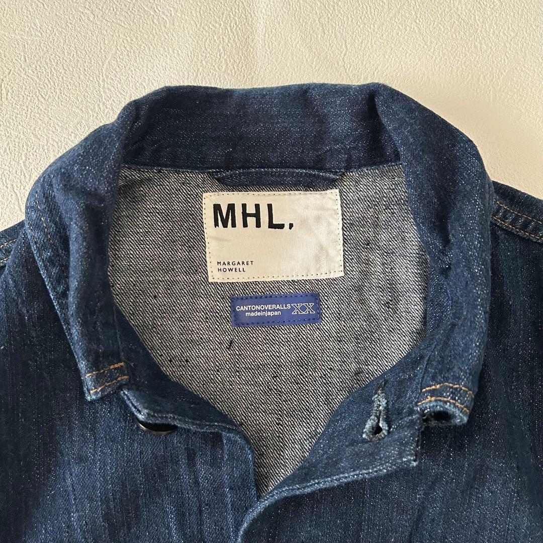 MHL.×CANTON　OVERALLS　デニムカバーオール