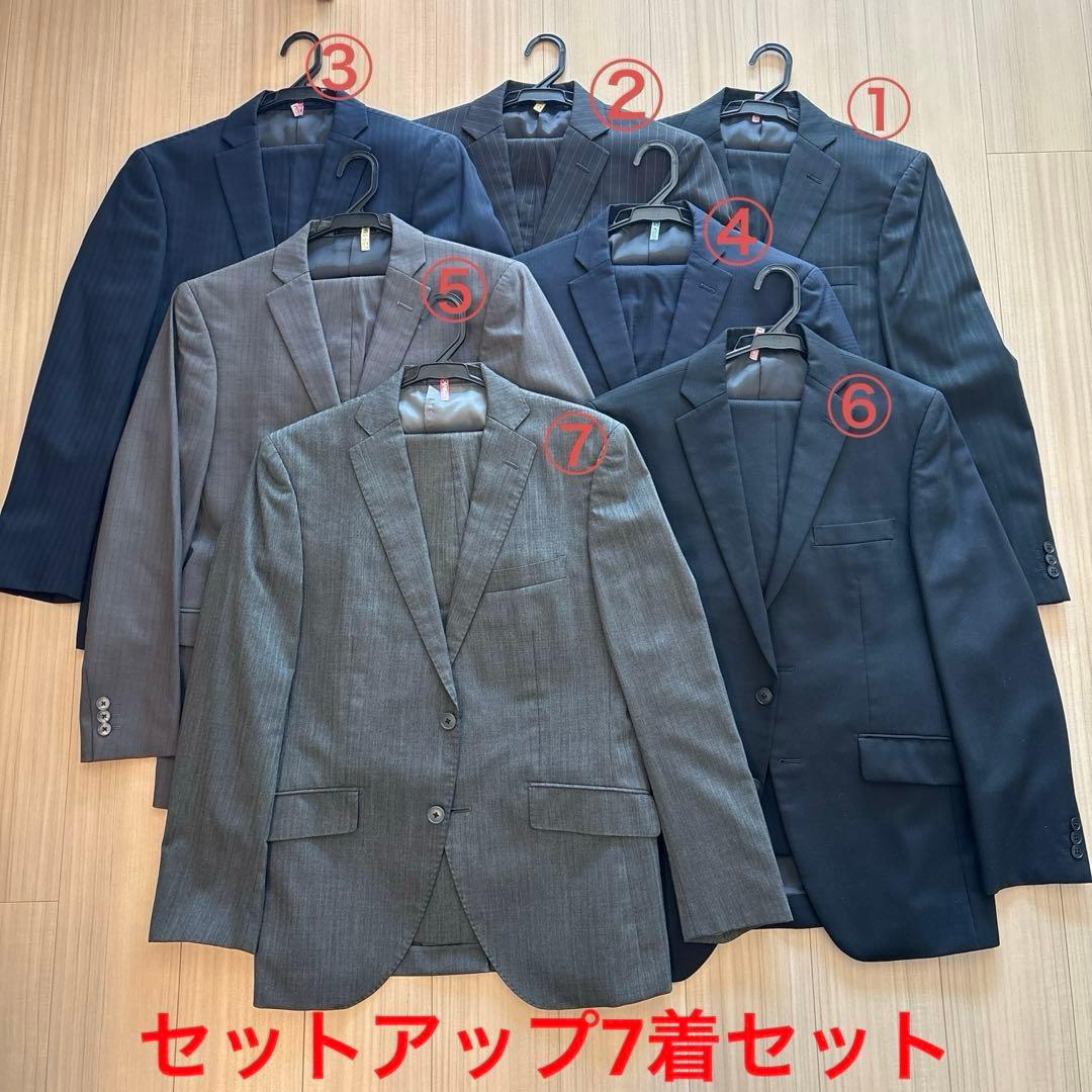 AOKI ビジネススーツ セットアップ 7着セット