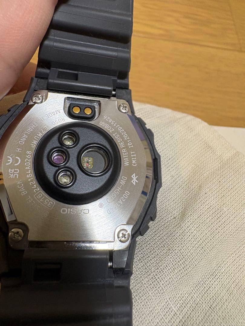 G-SHOCK G-SQUAD スマホ連動 デジタル 黒 カシオ 腕時計