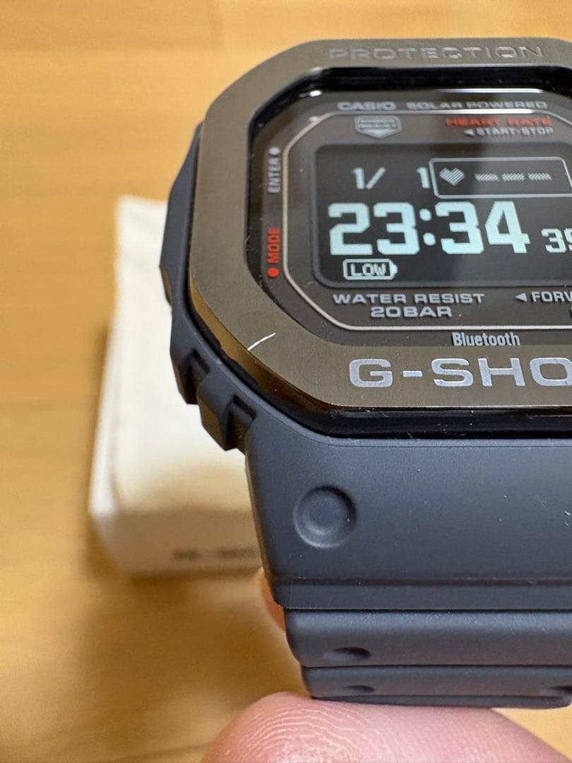 G-SHOCK G-SQUAD スマホ連動 デジタル 黒 カシオ 腕時計