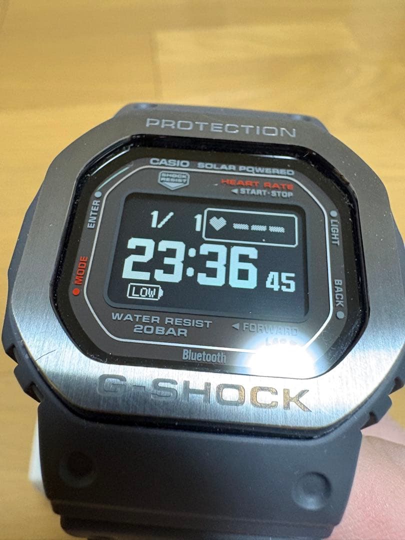 G-SHOCK G-SQUAD スマホ連動 デジタル 黒 カシオ 腕時計