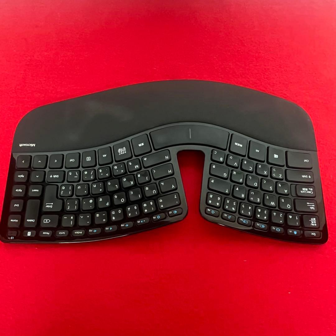 Microsoft 人間工学エルゴノミクス キーボード テンキー マウスセット
