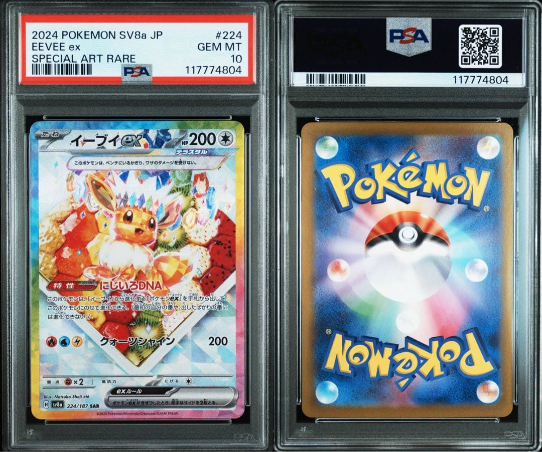 【オールpsa10】テラスタルフェスex ブイズex 10連番