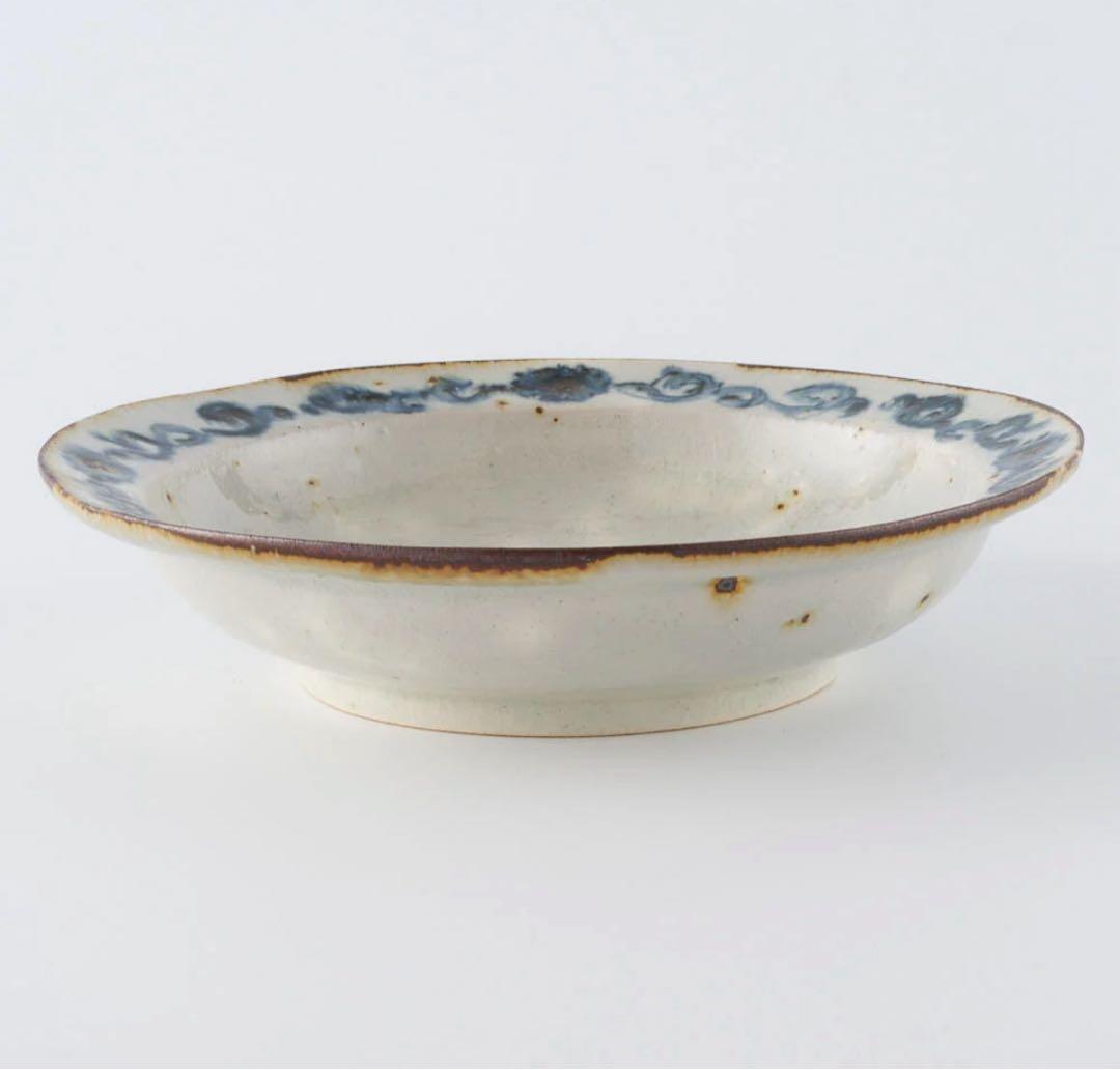 作家　市野吉記　安南手　リム浅鉢（虎）4