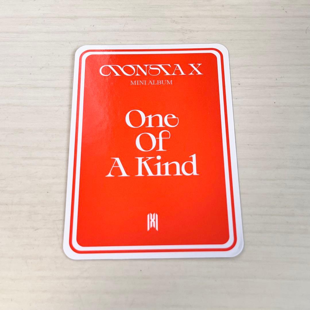 MONSTA X キヒョン サノク　トレカ One Of a Kind
