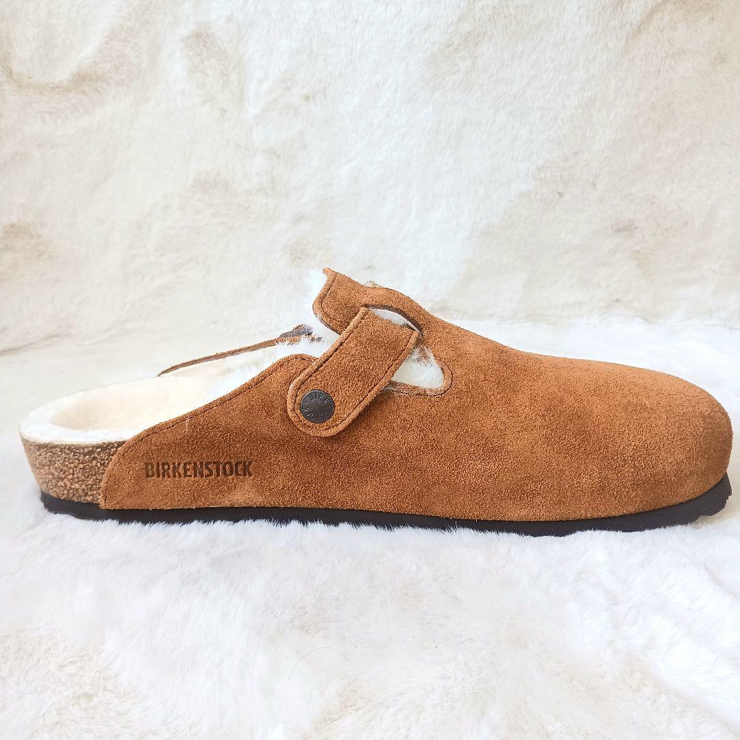 未使用 BIRKENSTOCK シアリング　スリッポン　ボアサンダル　28cm