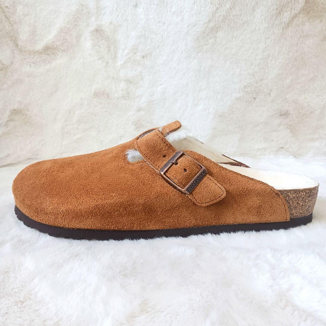 未使用 BIRKENSTOCK シアリング　スリッポン　ボアサンダル　28cm