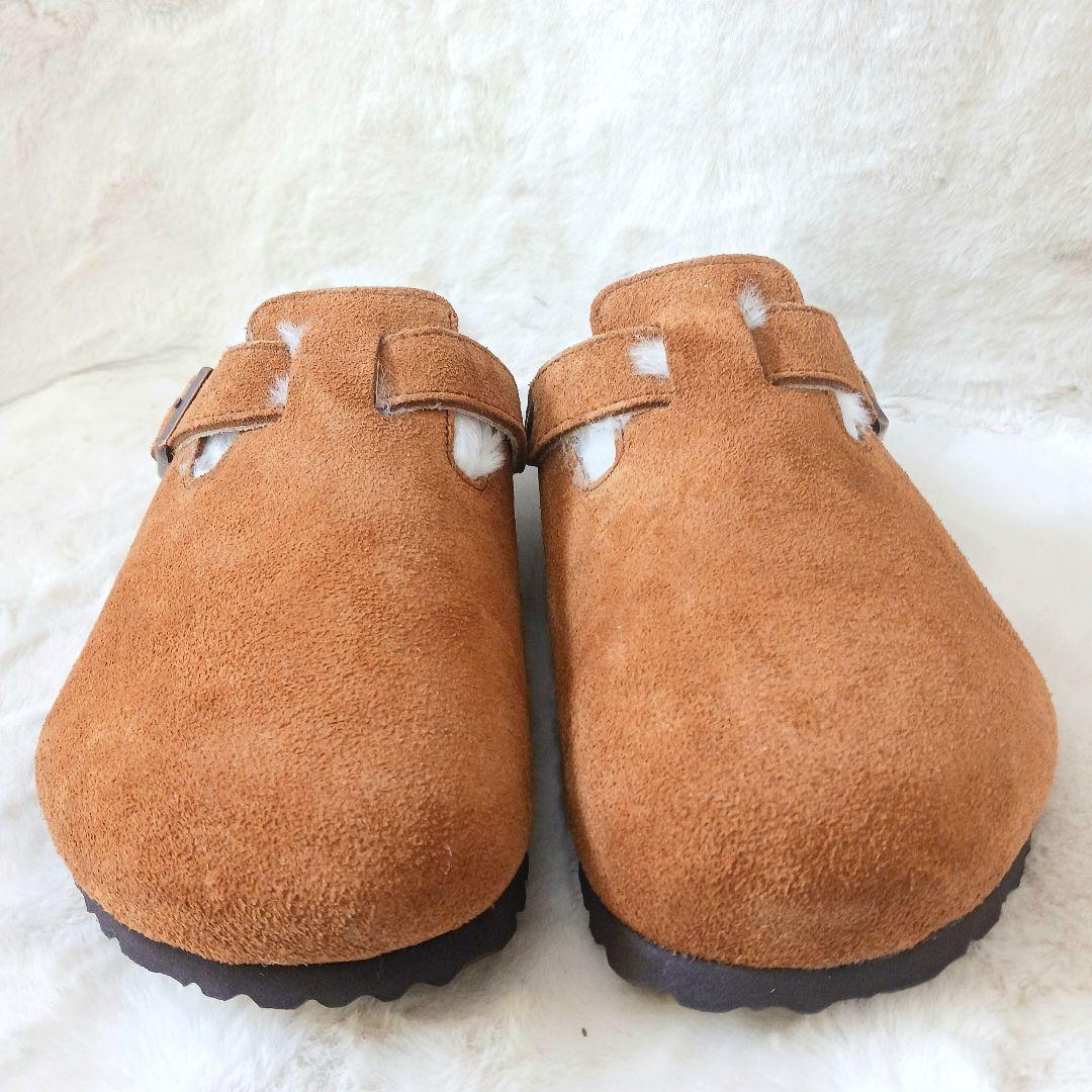 未使用 BIRKENSTOCK シアリング　スリッポン　ボアサンダル　28cm