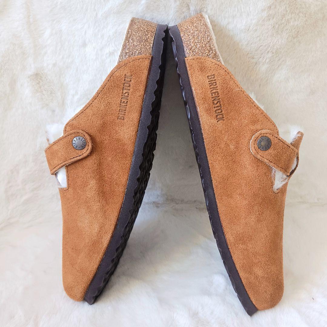 未使用 BIRKENSTOCK シアリング　スリッポン　ボアサンダル　28cm