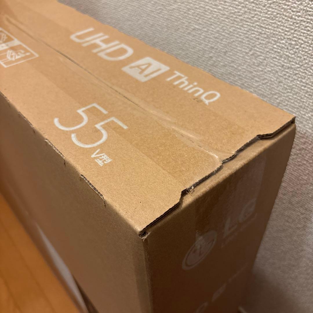 LG 55V型 UHD 4K液晶テレビ