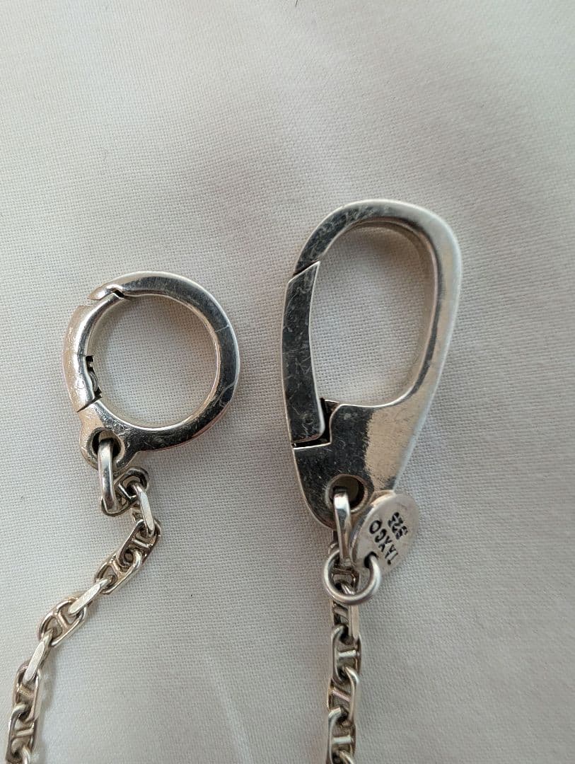 XOLO JEWELRY ソリッドアンカーリンク ラージウォレットチェーン