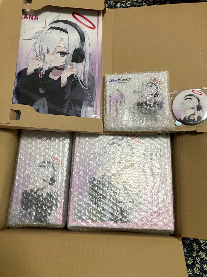 ブルーアーカイブ　プラナ　ヘッドホン　5点セット　新品未開封　匿名配送