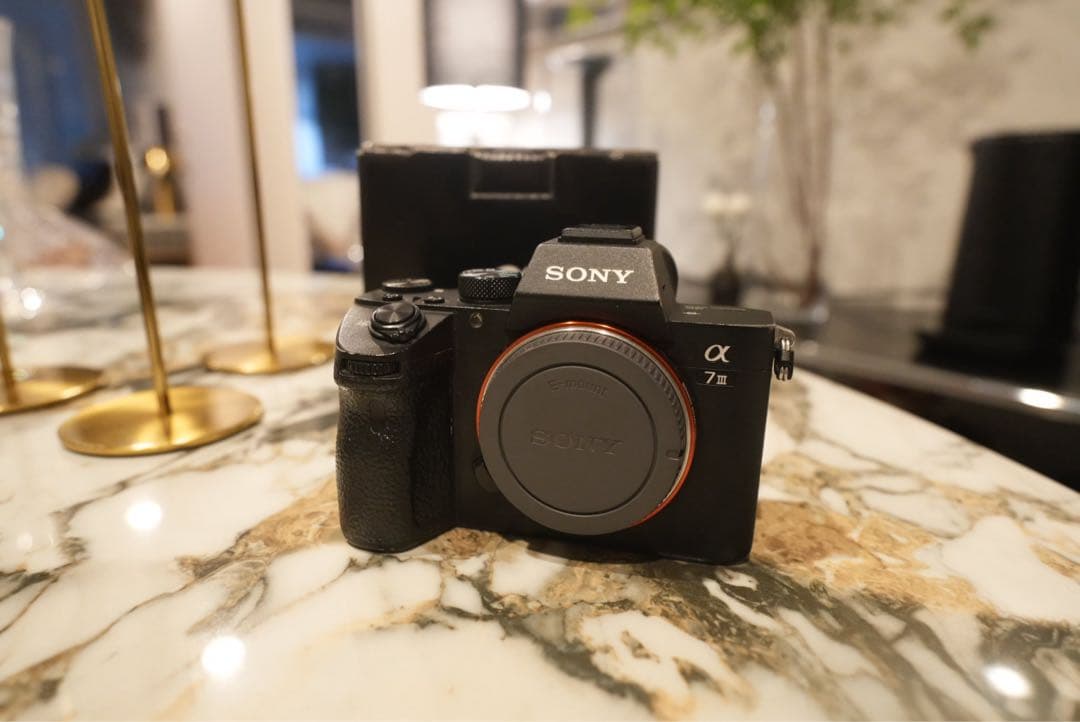 Sony α7Ⅲミラーレス一眼カメラとレンズ