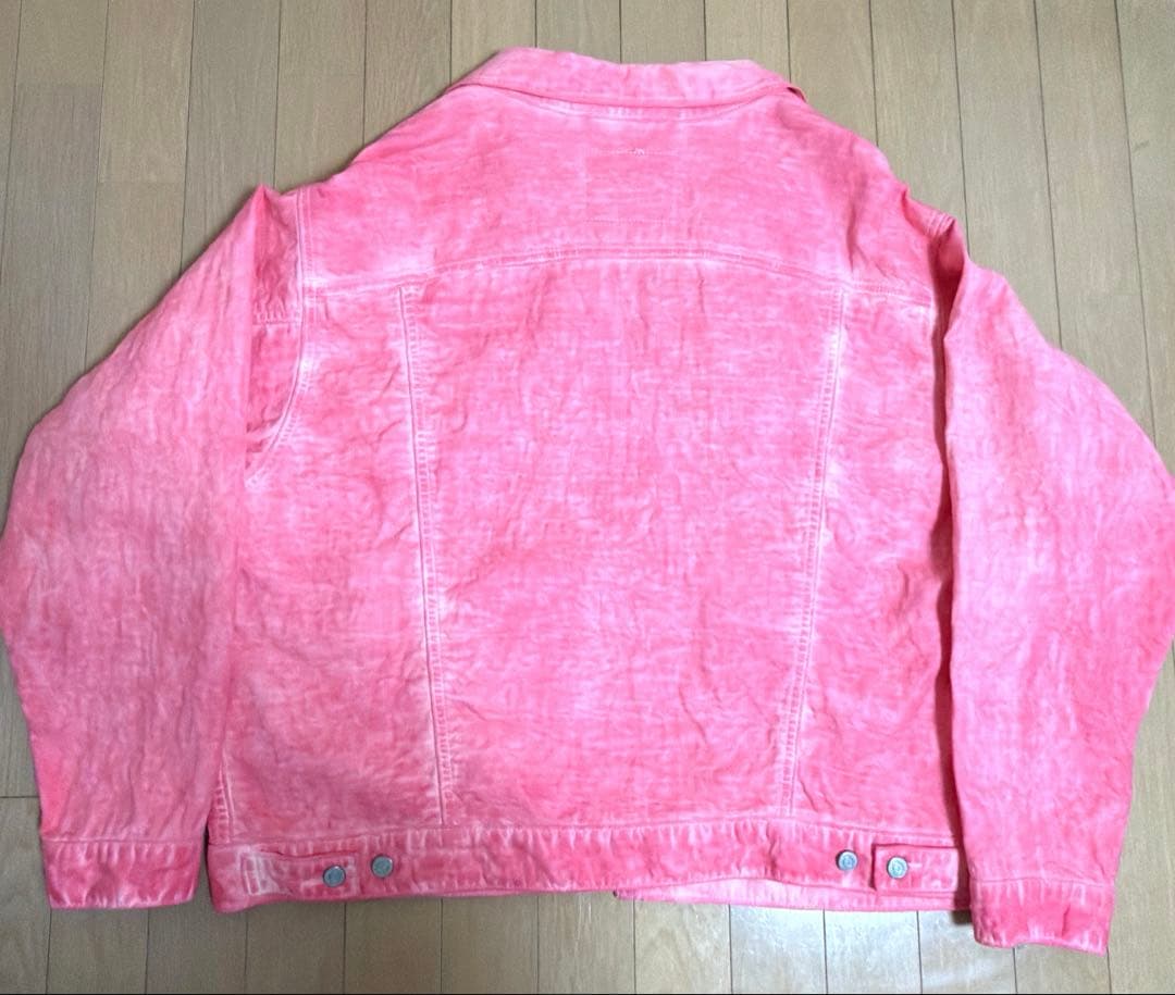 ジャケット・アウター stussy & LEVI'S DYED JACQUARD JACKET