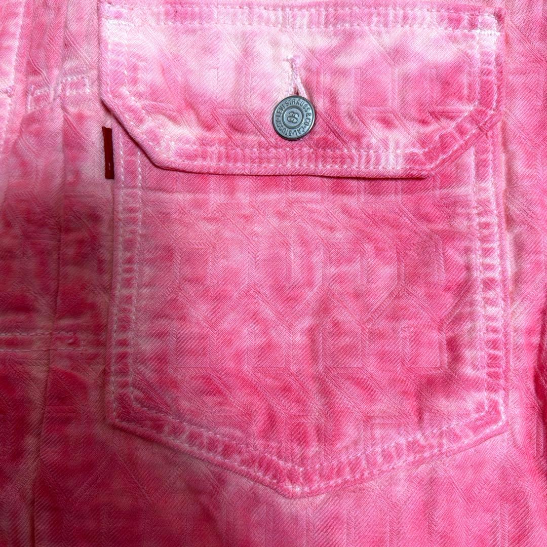 ジャケット・アウター stussy & LEVI'S DYED JACQUARD JACKET