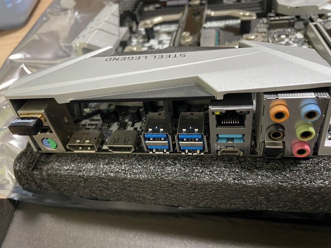 ASRock B450M STEEL LEGEND マザーボード2700Xセット