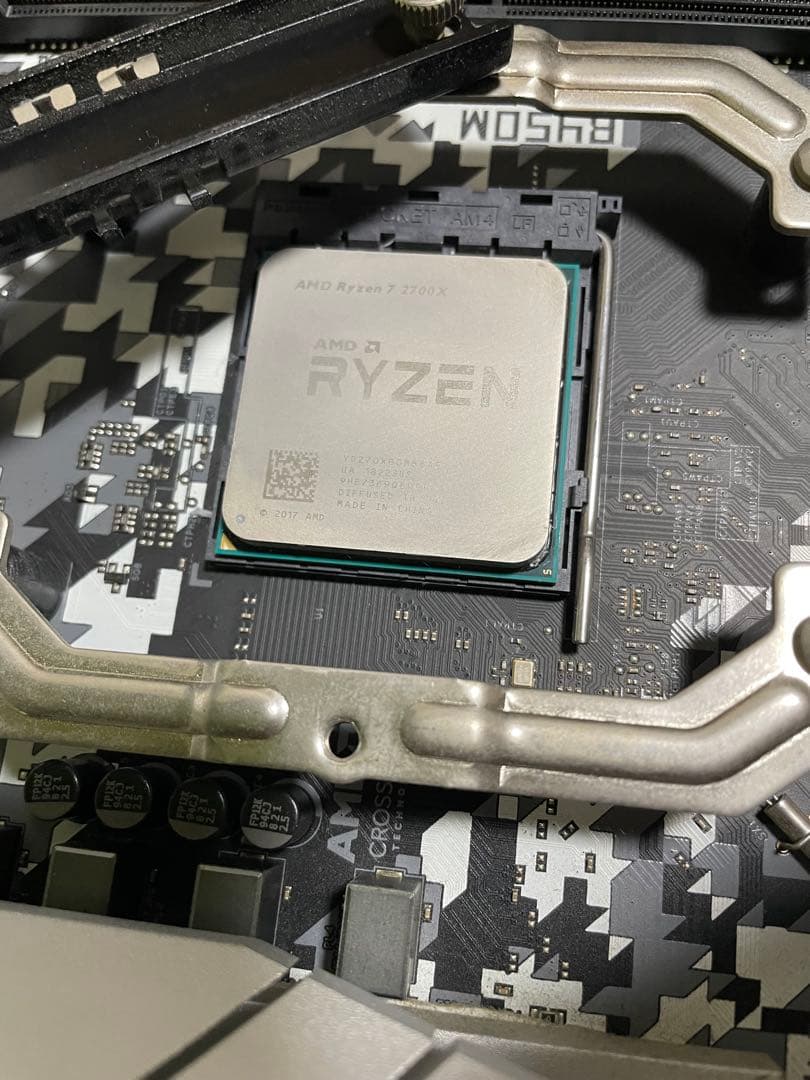 ASRock B450M STEEL LEGEND マザーボード2700Xセット