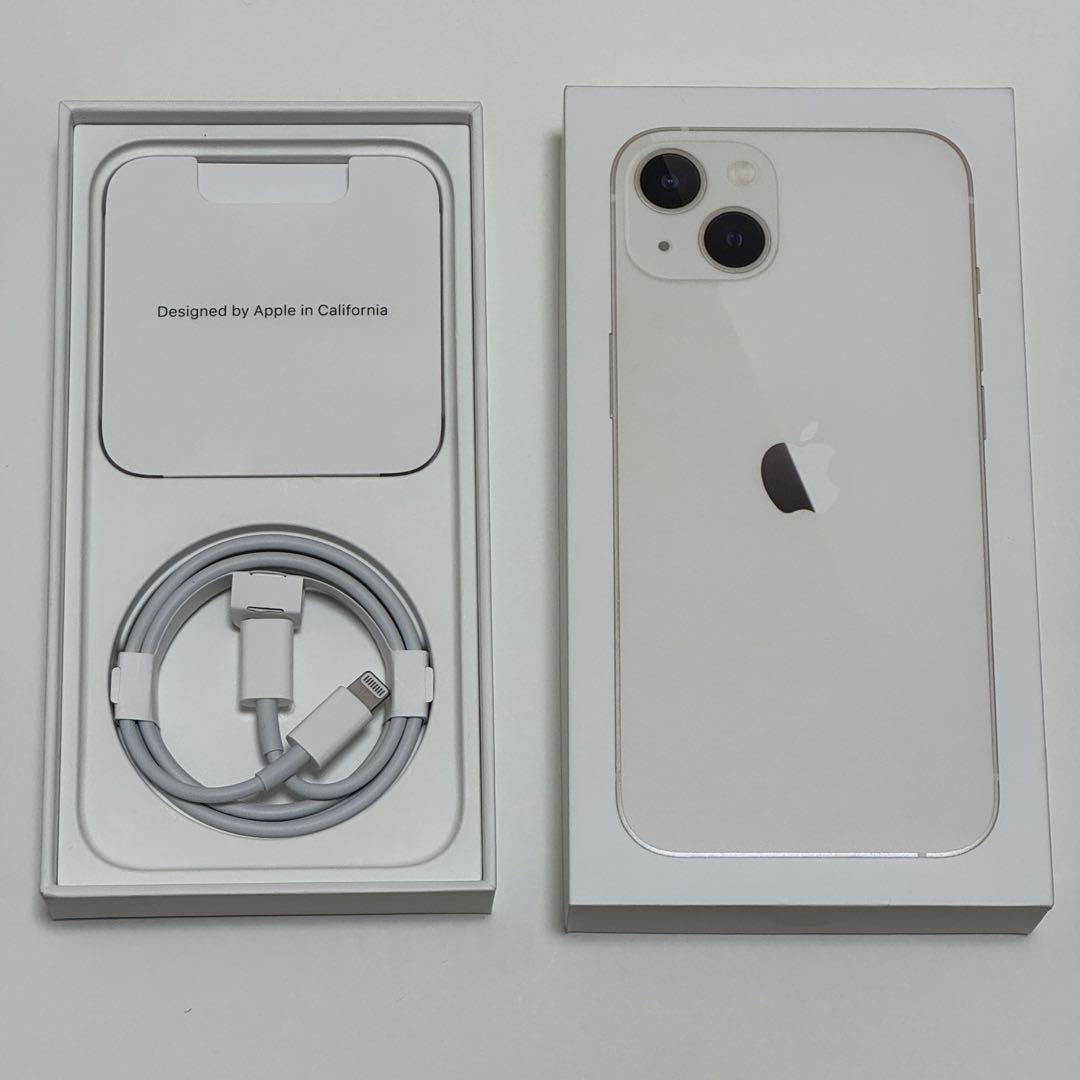 Apple iPhone 13 スターライト 本体 128GB