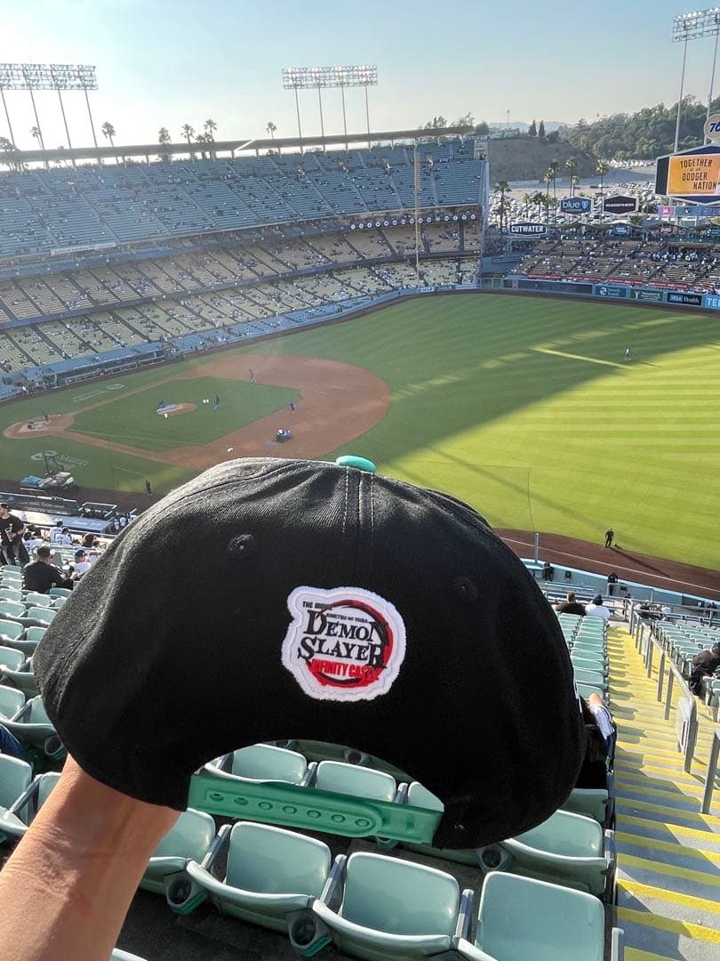 8/15【ドジャースタジアム先着限定】鬼滅の刃×ドジャースコラボキャッ