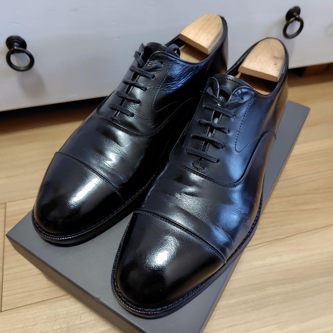 定価4.4万 三陽山長 柔二 26cm UK8ドレススニーカー