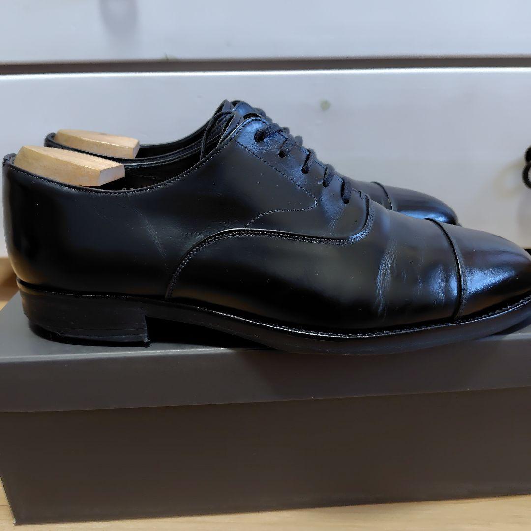 定価4.4万 三陽山長 柔二 26cm UK8ドレススニーカー