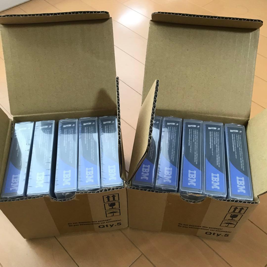 IBM LTO3 データカートリッジ 10本（未開封）