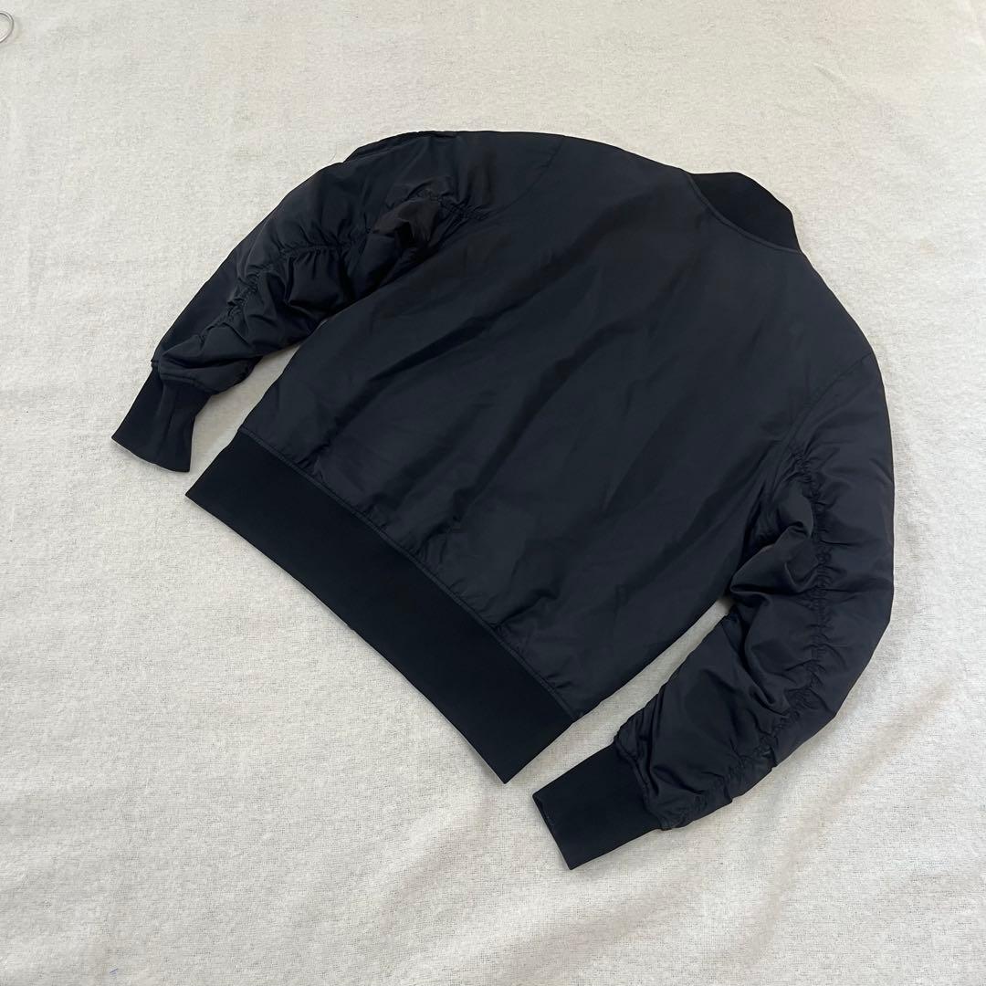 極美品希少ナイキ AF135周年記念 中綿 ボンバージャケット MA-1 黒 L