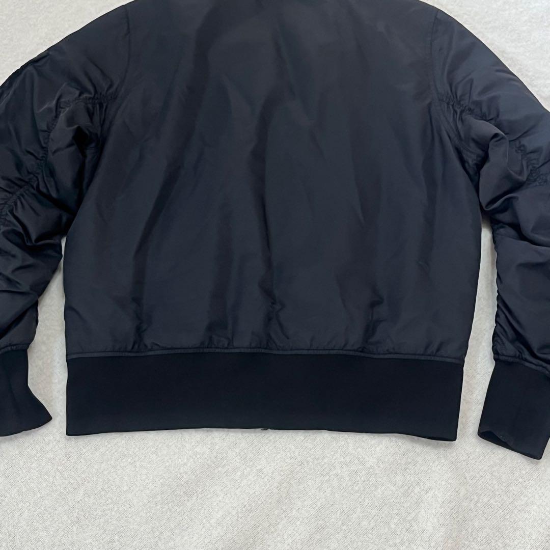 極美品希少ナイキ AF135周年記念 中綿 ボンバージャケット MA-1 黒 L