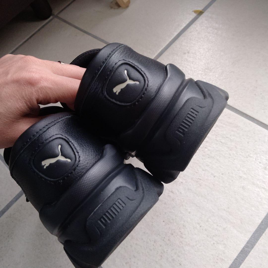 PUMA ブラック ローファー