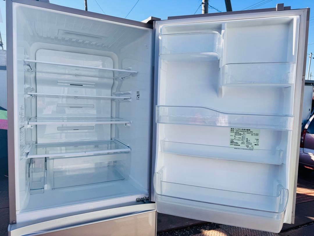 TOSHIBA 冷蔵庫 426L GR-H43GXVE(ZN) 2015年製