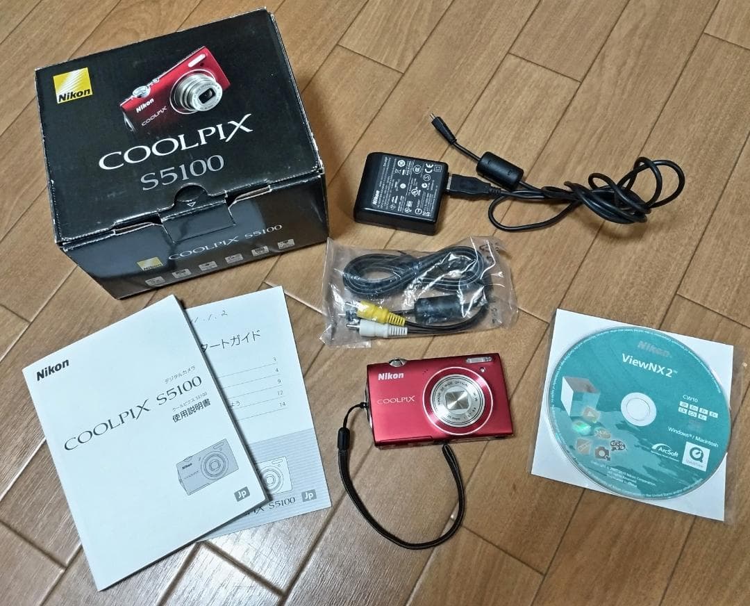 【美品】動作確認 ニコン NIKON COOLPIX S5100