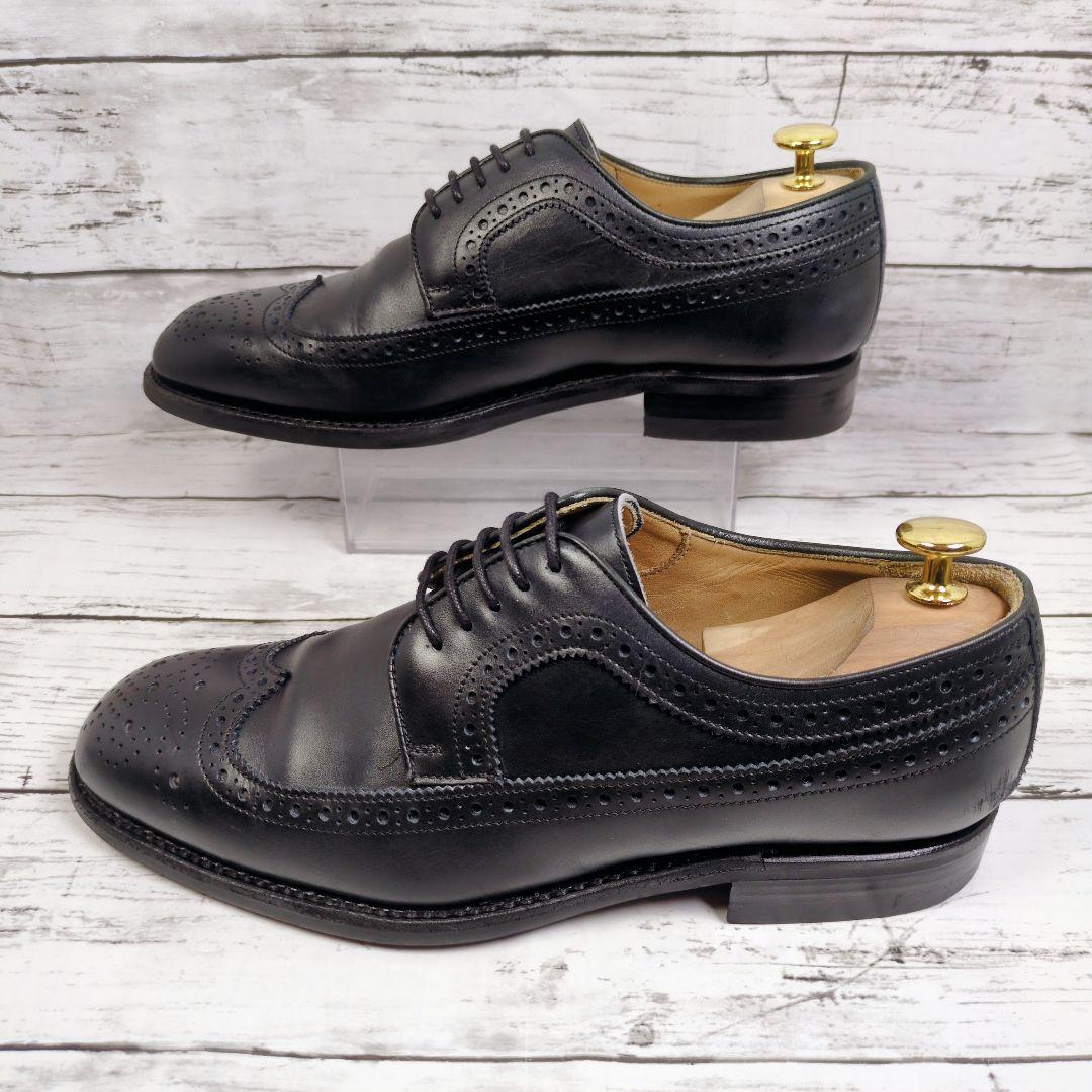 U*D様 【Berwick1707】バーウィック ウィングチップ ブラック 25