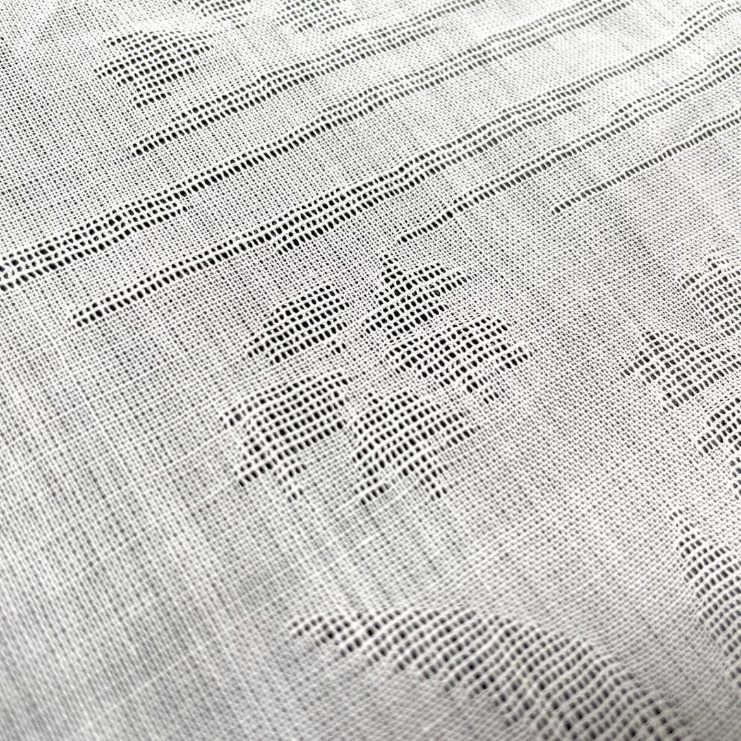 ※さとぴんページ：B-0929 本場小千谷 本麻紋紗長襦袢地反物 未使用品