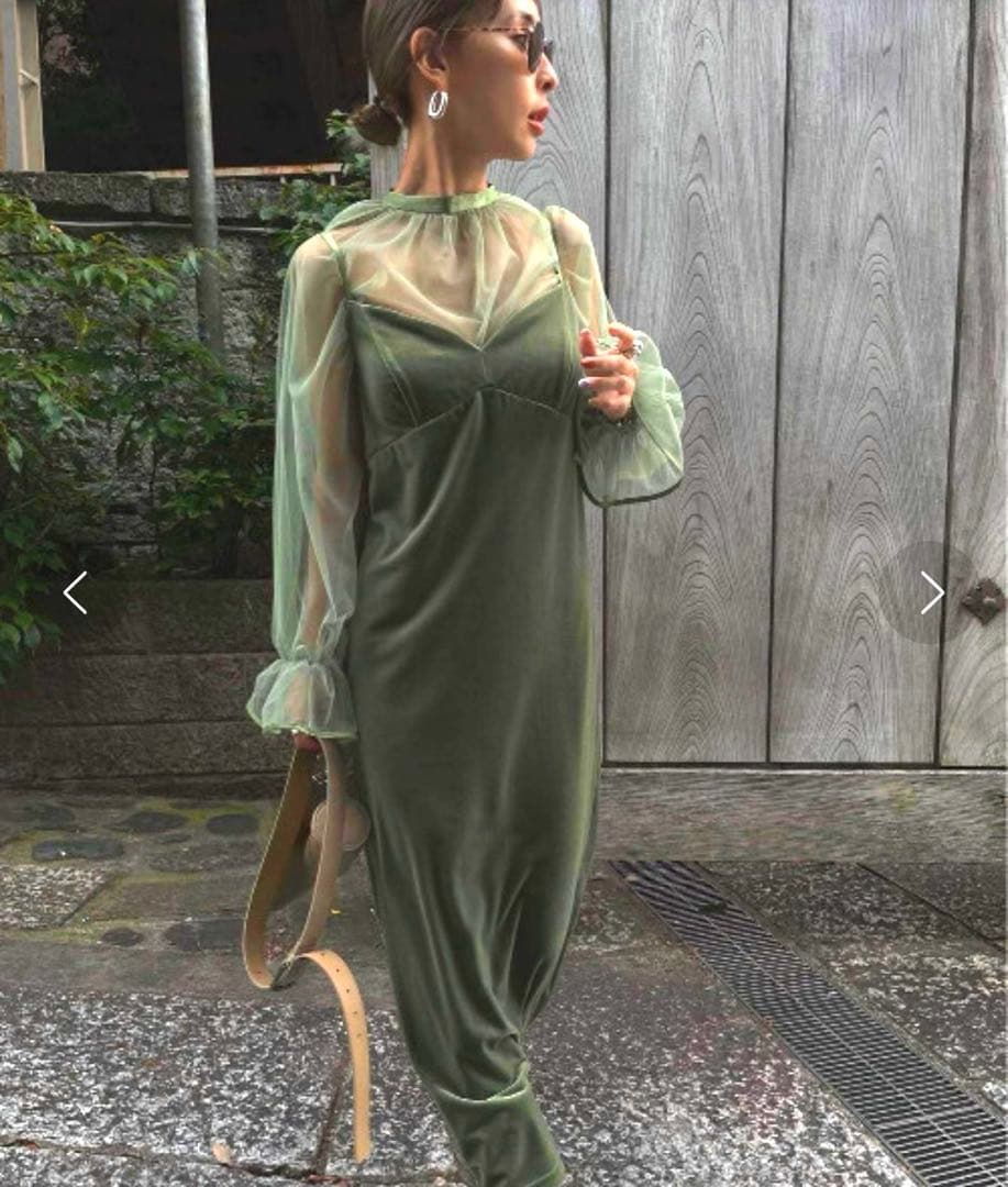 一度着用★ MANY WAY TULLE VEIL DRESS