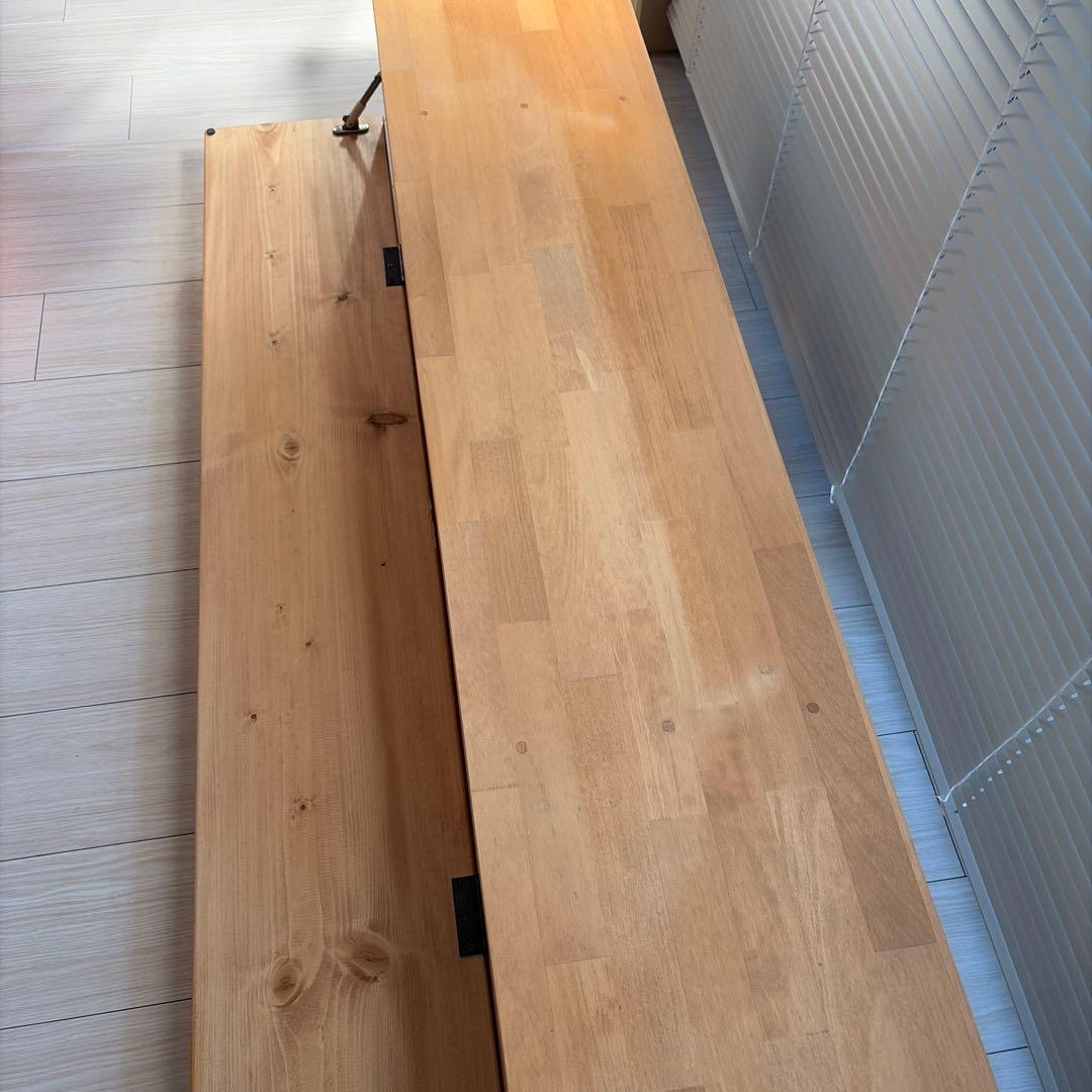 テレビボード　チーク　テレビ台　木製　TV woodboard 134cm