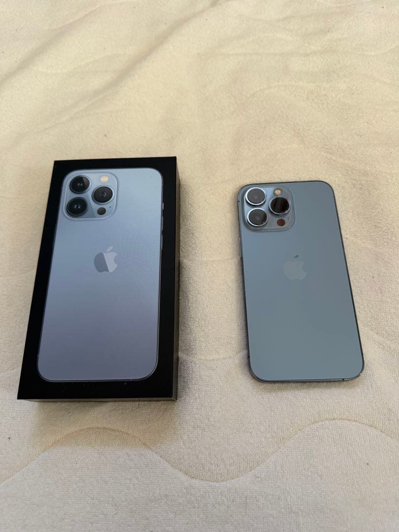 iPhone13 Pro シエラブルー 128GB 中古美品　落下キズなし