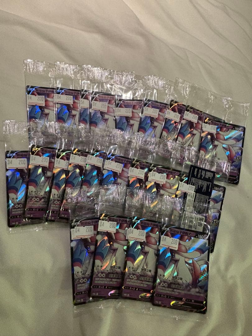 海外版ポケモンカードゲーム　わるいニンフィアV 日本未収録海外限定×22