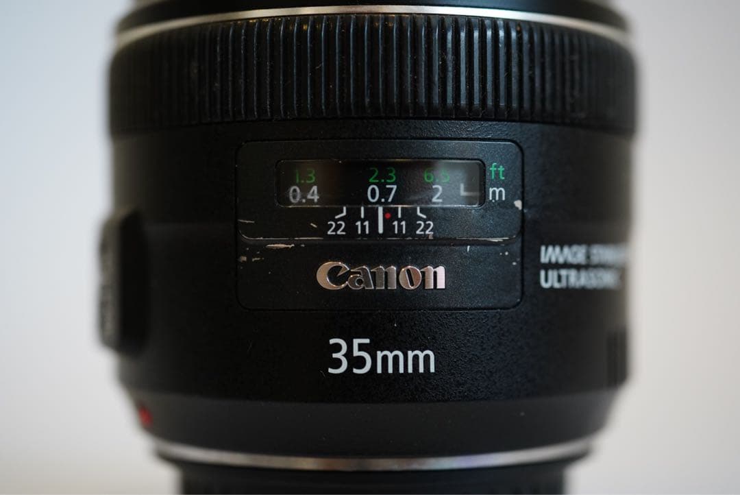 Canon EF35mm F2 IS USM ジャンク