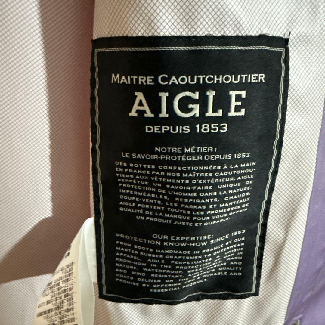 AIGLE エーグル レインポンチョ レインコート ピンク