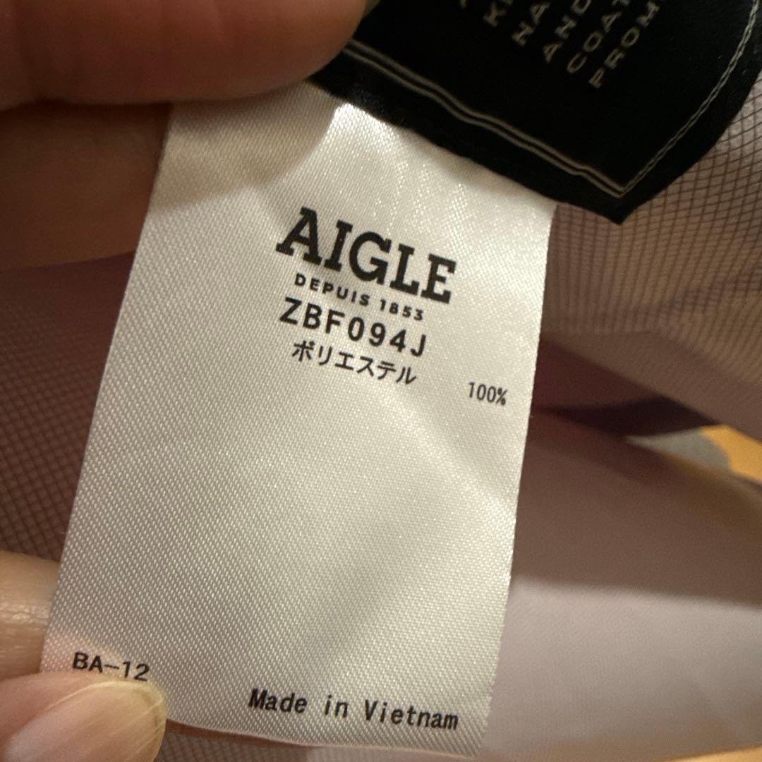 AIGLE エーグル レインポンチョ レインコート ピンク