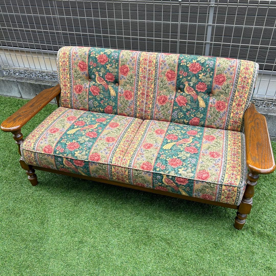 タ*サ様 三越家具 ブルージュ Brugge 2人掛けソファ 英国カントリー