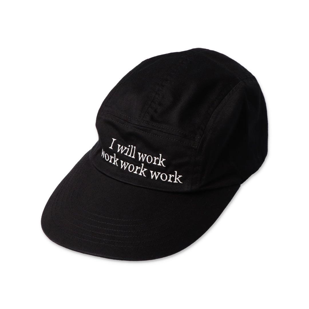 SEE SEE COTTON JET CAP 新品未使用　ブラック