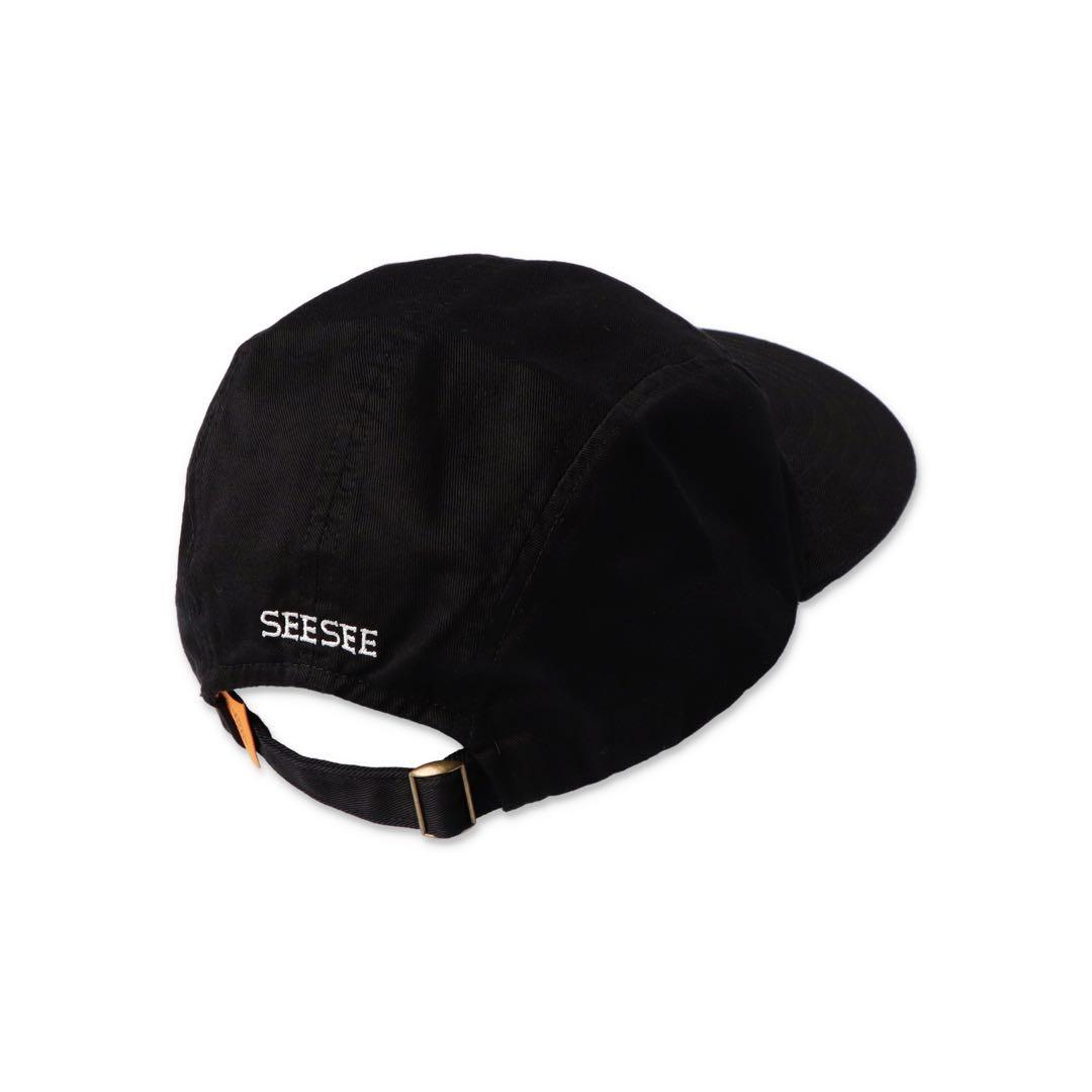 SEE SEE COTTON JET CAP 新品未使用　ブラック